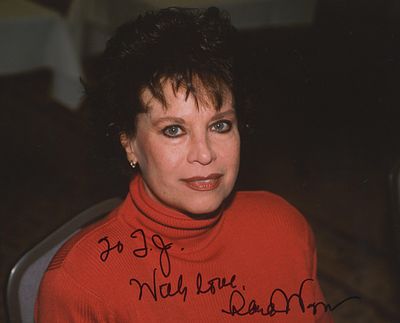 Bond girl Lana Wood signed photo. Lana Wood signed photo. 8x10 inches