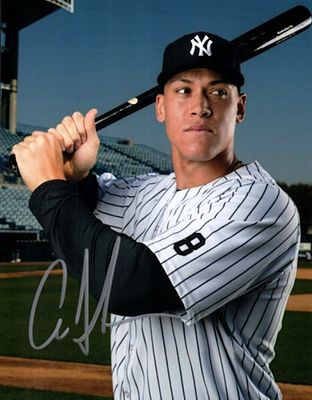 NY Yankees Aaron Judge facsimile signed photo. 8x10 inches. This item is a reprint of an 