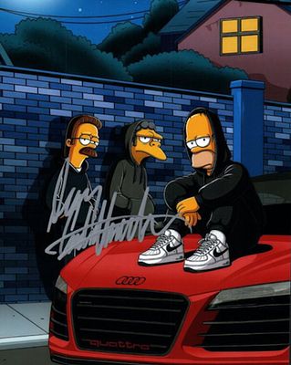 The Simpsons Dan Castellaneta facsimile signed photo. 8x10 inches. This item is a reprint of an 