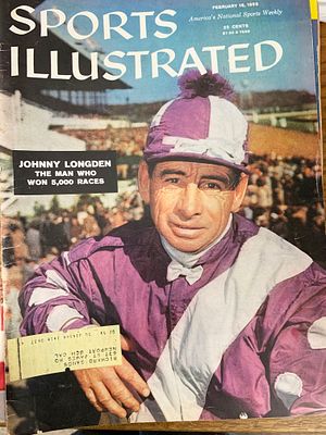 Sports Illustrated Magazine 1959 Johnny Longden Issues. Sports Illustrated Magazine Johnny 