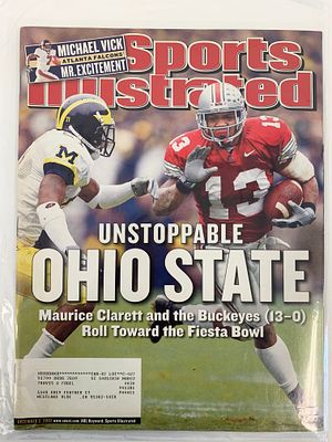 Sports Illustrated Magazine Dec 2 2002 Maurice Clarett Ohio State Buckeyes