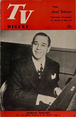 TV Digest magazine May 29, 1949. 6x9 inches