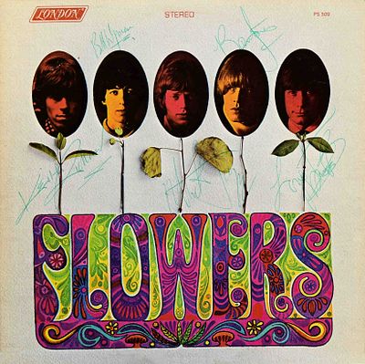 The Rolling Stones signed Flowers album. The Rolling Stones 1967 Flowers album. Signed: Charlie 