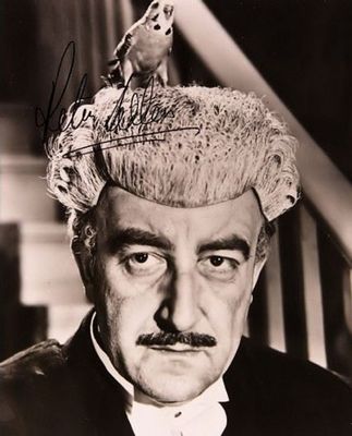 Inspector Clouseau Peter Sellers signed portrait photo. 8 in. by 10 in. Black and white portrait 