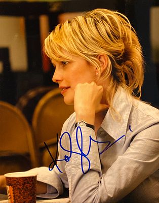Cold Case Kathryn Morris signed photo. 8x10 inches