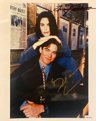 Lois & Clark: The New Adventures of Superman Teri Hatcher and Dean Cain signed photo. Lois & 