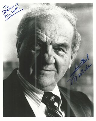 The Streets of San Francisco Karl Malden signed photo. Karl Malden signed photo. 8x10 inches