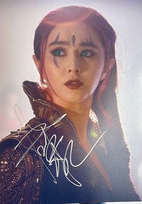 Marvel Fan Bingbing facsimile signed movie photo. Marvel Fan Bingbing facsimile signedmovie 