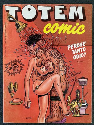 Totem Comic Italian Language Magazine dated February 1992. Approximately 70 pages