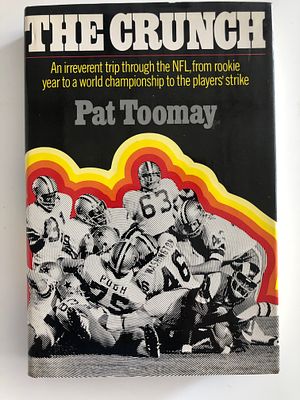 The Crunch signed book autographed by Republican Senator Pat Toomay. The Crunch signed book 