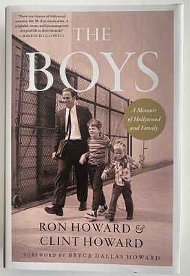 Ron and Clint Howard signed book. Ron and Clint Howard The Boys: A Memoir of Hollywood and 