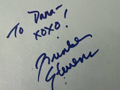 Scream Queen Brinke Stevens autograph. 4 x 6 inch