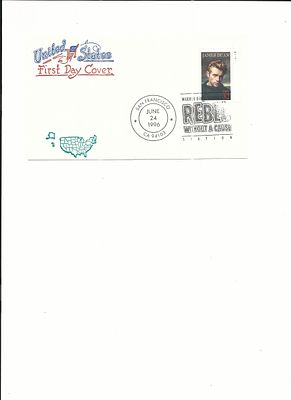 Rebel Without a Cause - First Day Cover - San Francisco, CA - 1996. Rebel Without a Cause - 