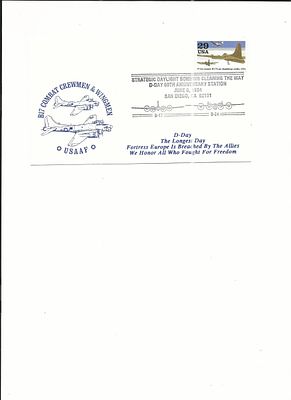 San Diego, CA - D-Day 50th Anniversary - First Day Cover - 1994. San Diego, CA - D-Day 50th 