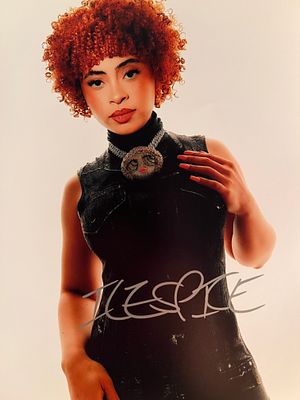 Rapper Ice Spice signed photo. 8x10 inches.