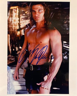 Tarzan and the Lost City Casper Van Dien signed movie photo. Tarzan and the Lost City signed 