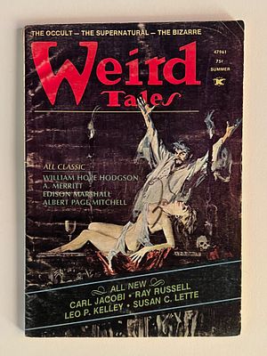 1974 Weird Tales Pulp Magazine