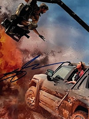 The Fall Guy Emily Blunt Signed Photo. 8x10 inches.