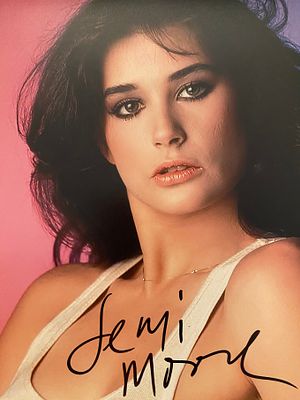 A Few Good Men Demi Moore signed photo. Demi Moore signed photo. 8x10 inches