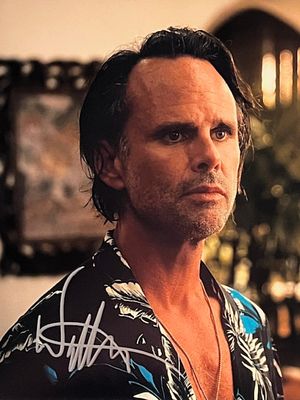 The White Lotus Walton Goggins signed photo. 8x10 inches