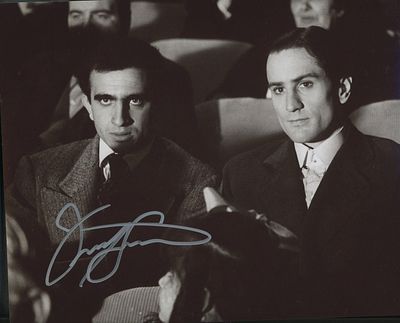 Frank Sivero signed "The Godfather Part II" movie photo. "The Godfather Part II" 8x10 movie 