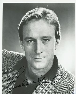 Knots Landing Ted Shackelford signed photo. Ted Shackelford signed photo