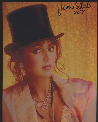 Warlords Victoria Sellers signed photo. Victoria Sellers autographed 8x10 photo.