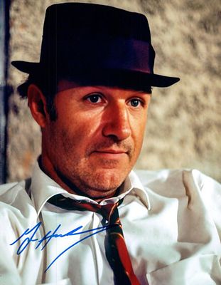 Gene Hackman The French Connection facsimile signed movie photo. 8x10 inches. This item is a 