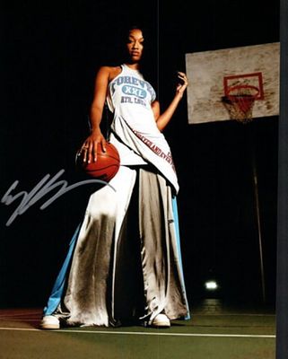 WNBA Angel Reese facsimile signed photo. 8x10 inches. This item is a reprint of an original 