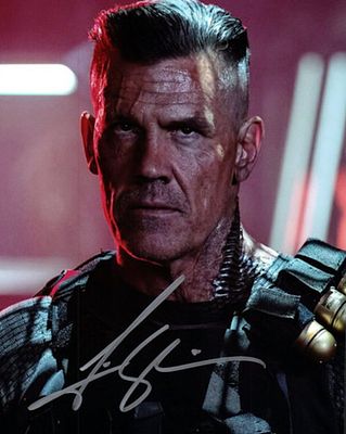 Deadpool 2 Josh Brolin facsimile signed photo. 8x10 inches. This item is a reprint of an 