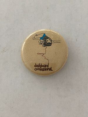 Dashboard Confessional vintage pin