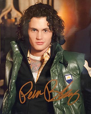 Gossip Girl Penn Badgley signed photo. Penn Badgley signed photo. 8x10 inches