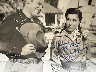 Lay That Rifle Down Judy Canova signed photo. Judy Canova signed photo. 8x10 inches