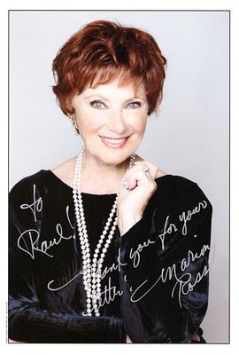 Happy Days Marion Ross signed photo. Marion Ross signed photo. 8x10 inches