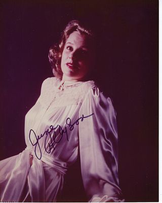 Two Girls and a Sailor June Allyson Signed Photo. June Allyson Signed Photo. 8x10 inches