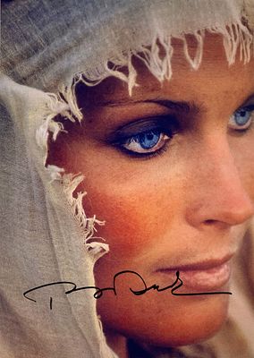 Bo Derek facsimile signed photo. 8x10 inches. This item is a reprint of an original autograph