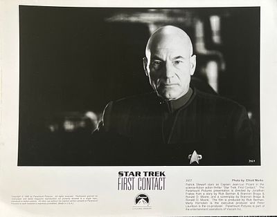 Star Trek Patrick Stewart photo. 8x10 inches