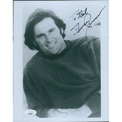 Track And Field Olympian Bruce Jenner signed photo. JSA Authenticated. Track And Field Olympian 