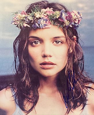 Dawsons Creek Katie Holmes Signed Photo. Katie Holmes Signed Photo. 8x10 inches