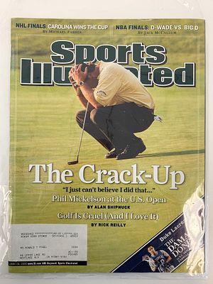 Sports Illustrated Magazine June 26 2006 Phil Mickelson Cover