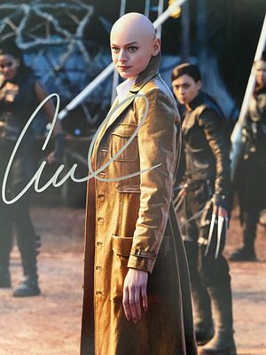 Deadpool Emma Corrin signed photo. 8x10 inches