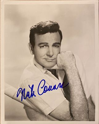 Mannix Mike Connors signed photo. Mike Connors signed photo. 8x10 inches