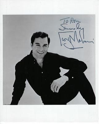 Route 66 George Maharis Signed Photo. George Maharis Signed Photo. 8x10 inches