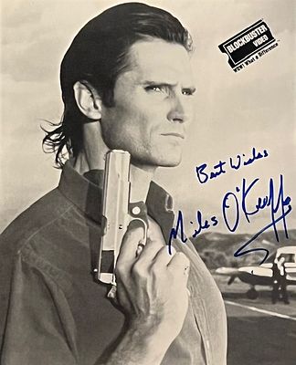 Tarzan Miles O'Keefe Signed Photo. Tarzan's Miles O'Keefe Signed Photo. 8x10 inches.