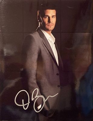 Buffy The Vampire Slayer David Boreanaz signed photo. David Boreanaz signed photo. 8x10 inches