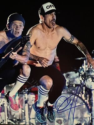 Red Hot Chili Peppers Anthony Kiedis signed photo. 8x10 inches