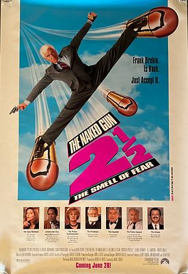 Naked Gun 2 1/2 The Smell of Fear 1991 original movie poster This item is part of an exclusive 