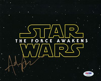 Star Wars: The Force Awakens Andy Serkis signed movie photo PSA DNA. Star Wars: The Force 