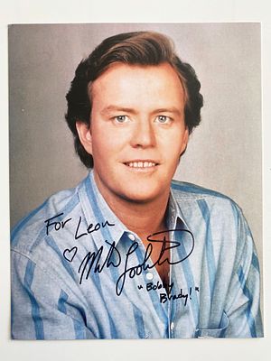 Brady Bunch Mike Lookinland signed photo. Mike Lookinland signed photo. 8x10 inches