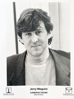 Jerry Maguire Cameron Crowe photo. Jerry Maguire Cameron Crowe Best Director movie photo. 8x10 inches